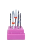 7 Parça Elektrikli Tırnak Törpüsü Freze Seramik Elmas Ucu Seti