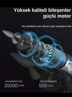 Kablosuz Şarjlı Elektrikli Törpü Makinesi Freze Manikür Pedikür Profesyonel Tırnak Bakımı Seti