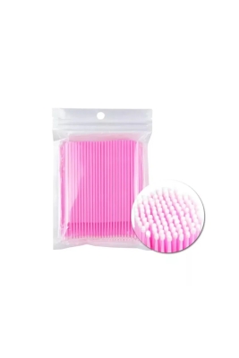Lash Lifting Microbrush Çubukları 100'lü