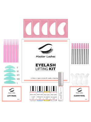 Master Lashes Kirpik Lifting Kirpik Lifting Seti Full Set Yapıştırıcı 10ml