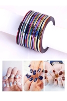 Nail Master 10'lu Şerit Bant, Tırnak Süsleme, Desen Verme, Nail Art