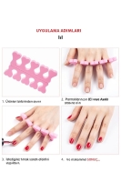 Nail Master Parmak Ayırıcı El Ayak Aparatı Tırnak Oje Boyama Süsleme