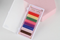 Renkli Ipek Kirpik 0.07 mm D Kıvrım
