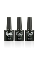 Top Coat Base Coat Primer  Kalıcı Oje Protez Tırnak lü Set