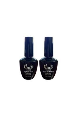 Top Coat (no Wipe) 15ml Ve (rubber) Base Coat 15ml