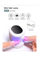 16 watt 3 Led Protez Tırnak Kalıcı Oje Kurutucu Mini Uv Led